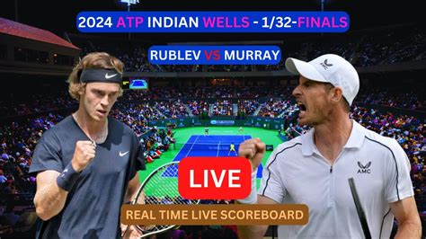 andy murray tennis score|Indian Wells LIVE: Andy Murray vs Andrey Rublev score  .